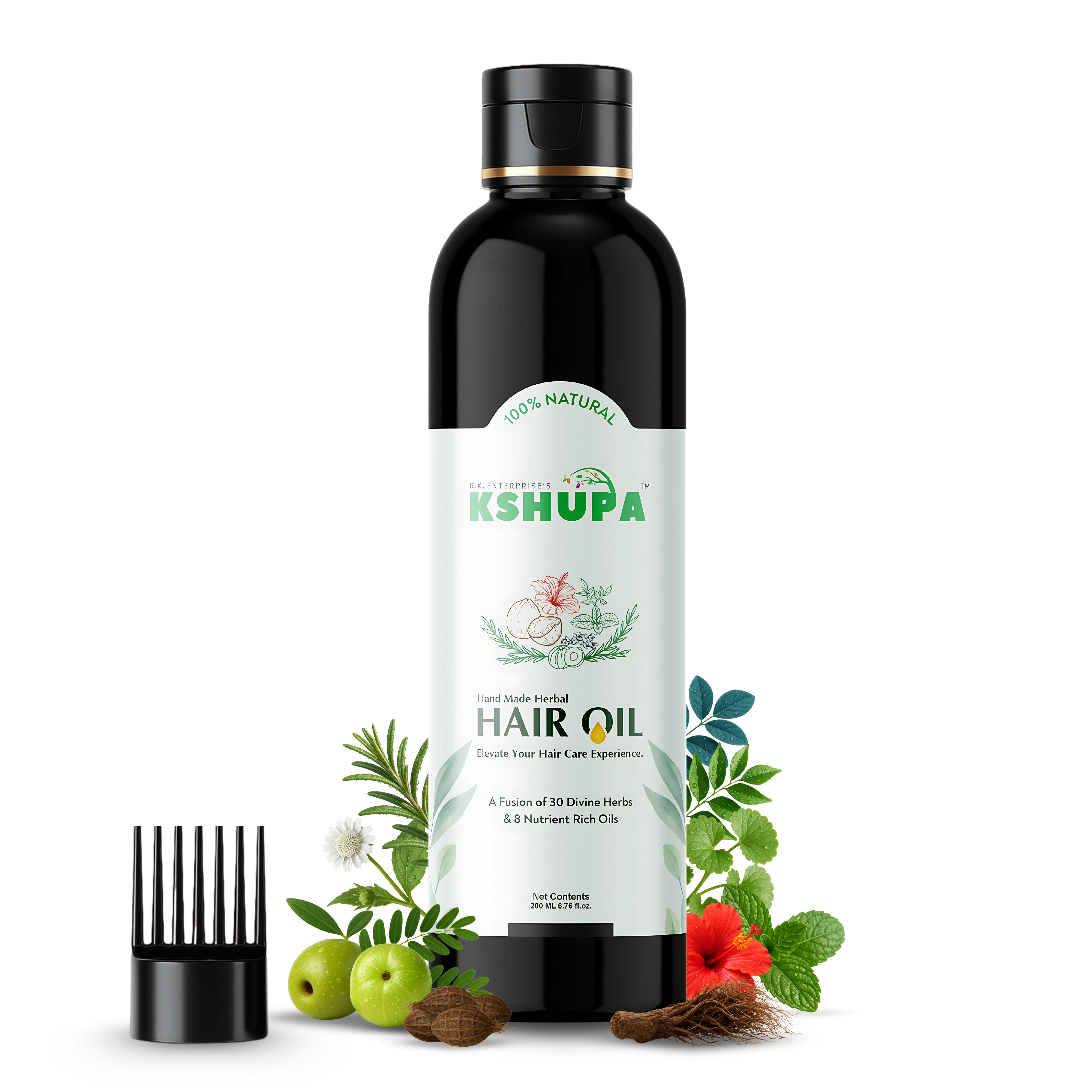 200ML KSHUPA HERBAL HAIR OIL