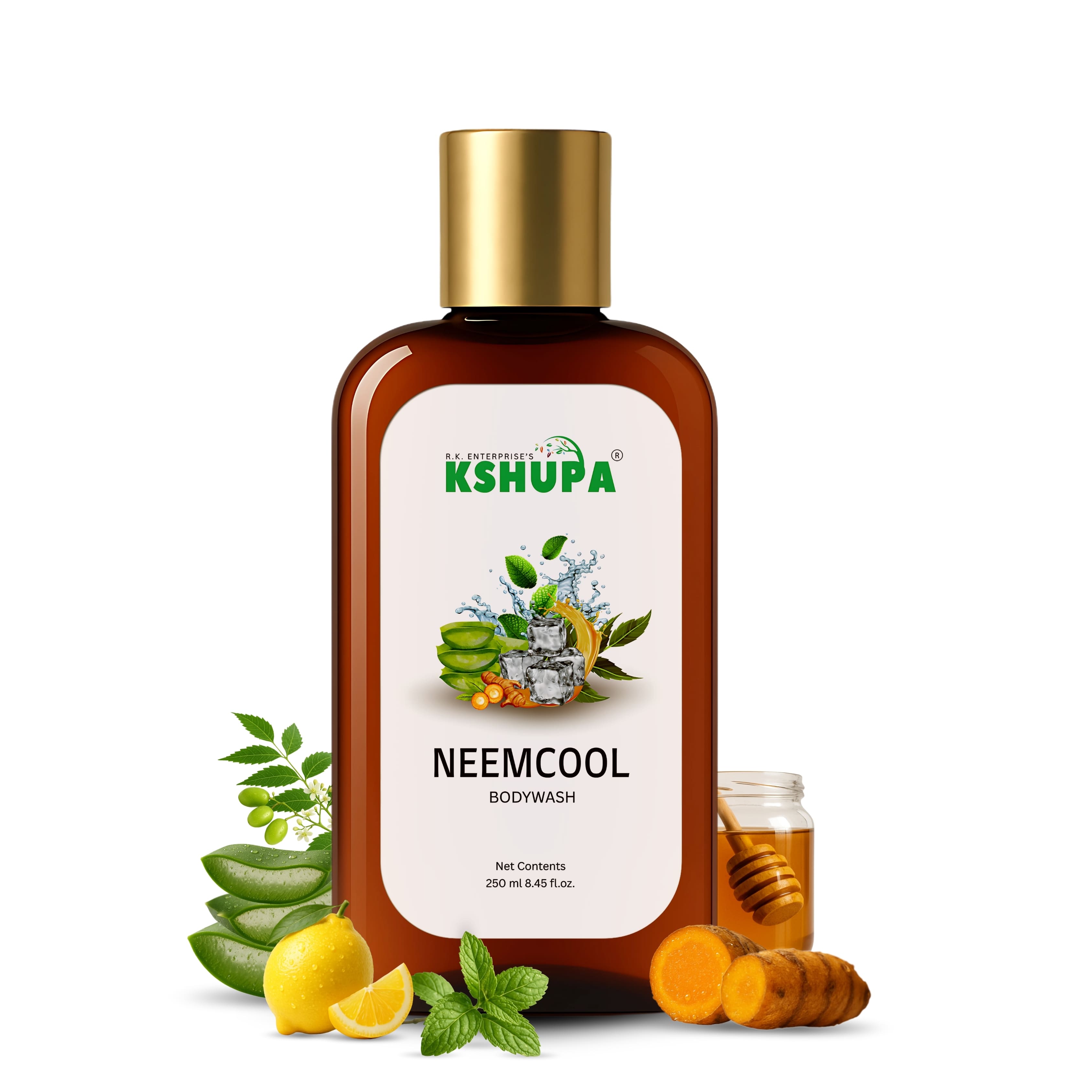 250ml KSHUPA NEEM-COOL BODYWASH