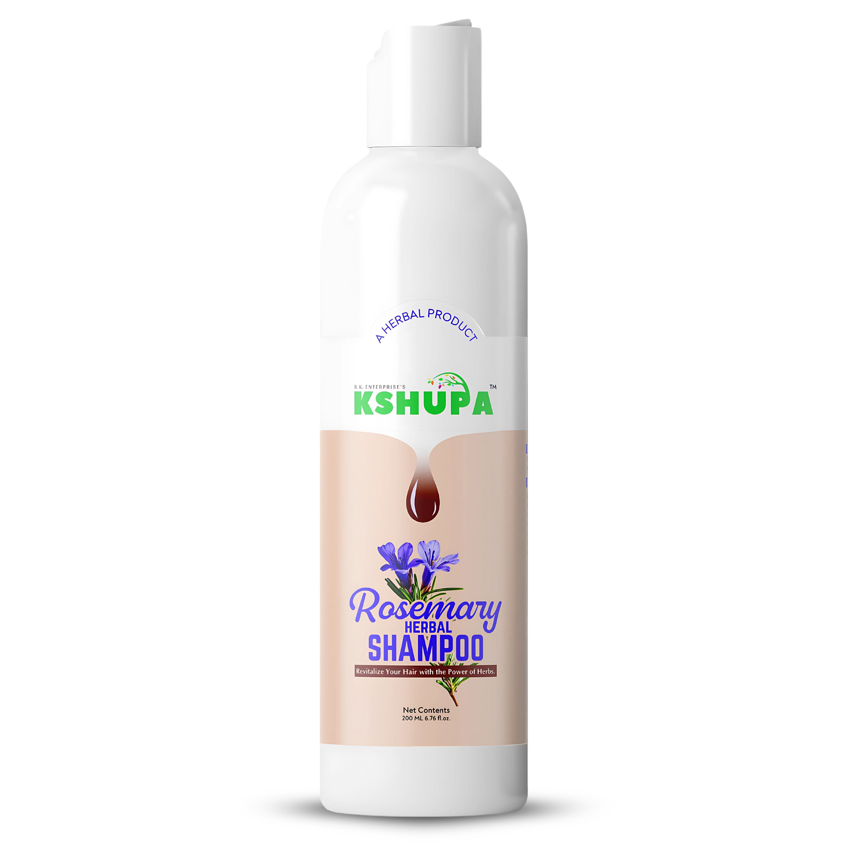 ROSEMARY HERBAL SHAMPOO | Anti Hair Fall & Dandruff Control | Sulfate-Free