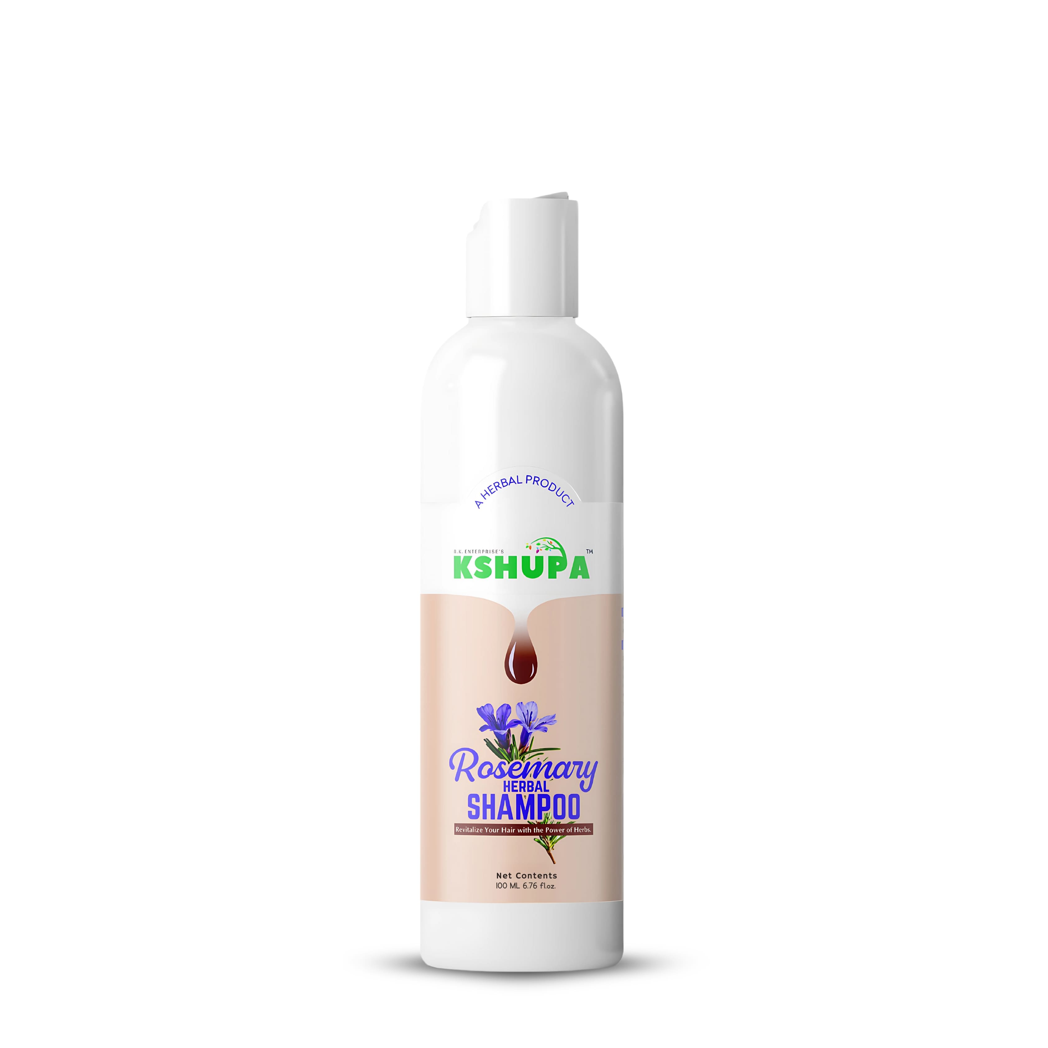 ROSEMARY HERBAL SHAMPOO | Anti Hair Fall & Dandruff Control | Sulfate-Free