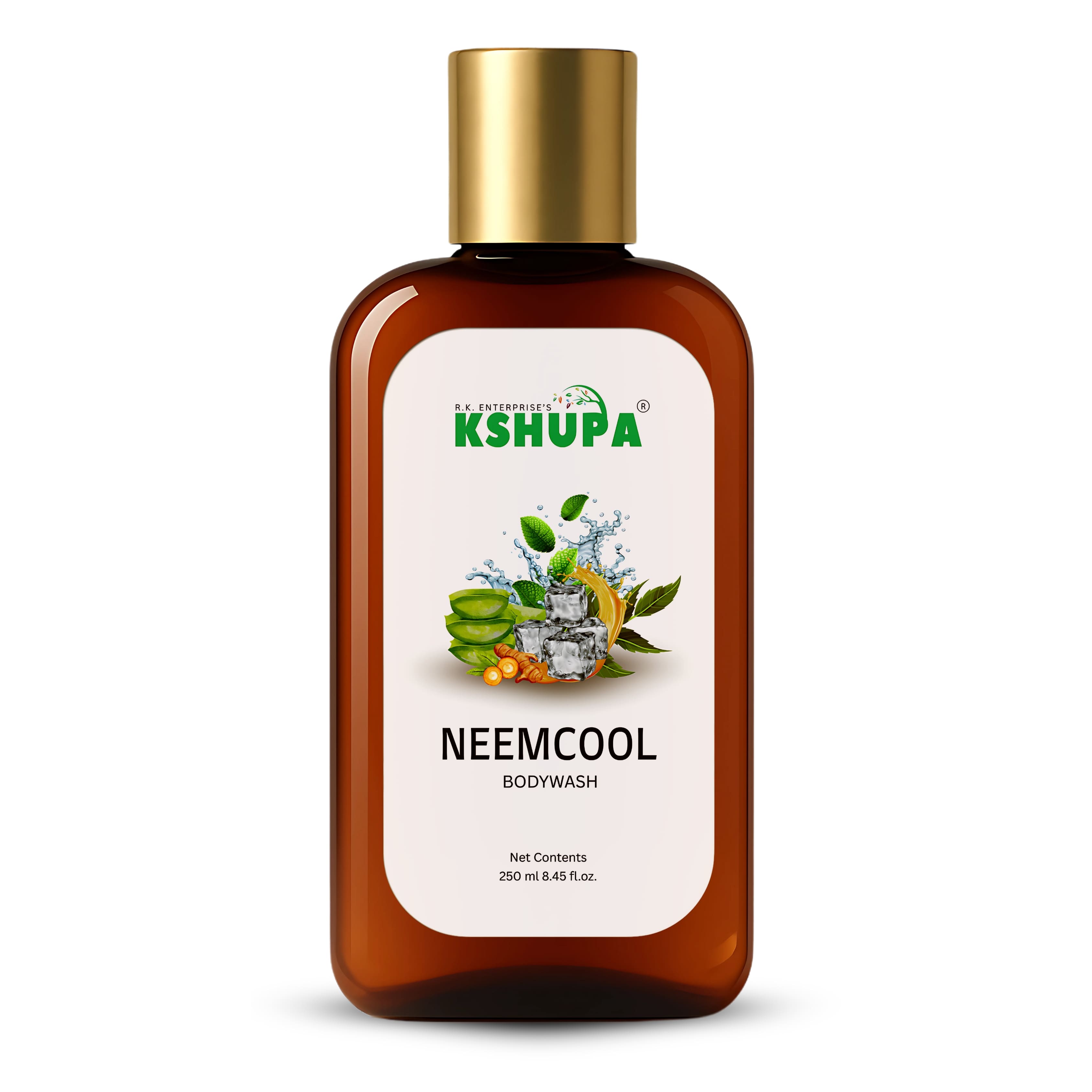NEEM-COOL BODYWASH | Neem & Mint Antibacterial Shower Gel